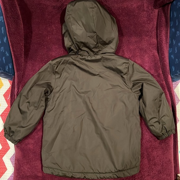 OLD NAVY WATER RESISTANT DARK GREEN JACKET TODDLER BOY 4T - Picture 3 of 5